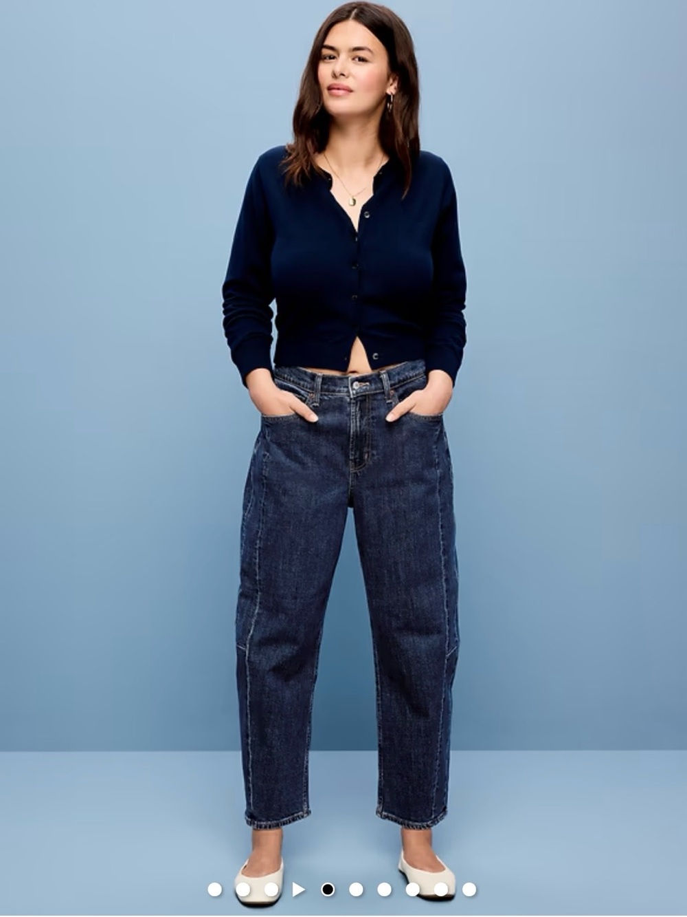 Baggy Barrel Ankle jeans